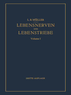 cover image of Lebensnerven und Lebenstriebe
